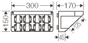 Hensel Mi Connection Box 8x     Mi CB 18 