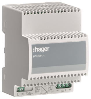 Hager Spannungsversorgung 24VDC  HTG911H 