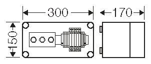Hensel Mi m.Messtrennklemmen     Mi 2133 