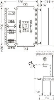 Hensel PV-Freischaltstelle    Mi AE 3233 