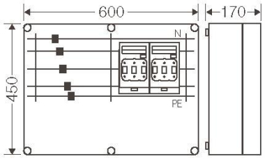Hensel Mi-NH-Sicherungslasttrenn Mi 6627 