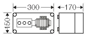 Hensel Mi m.Messtrennklemmen     Mi 2133 