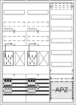 Striebel Komplettschrank AP      BA37LG4 