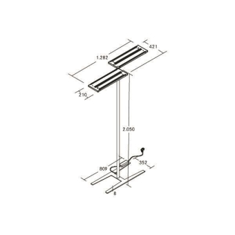 Brumberg LED-Stehleuchte      77442174ST 