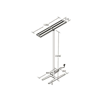 Brumberg LED-Stehleuchte      77422174ST 