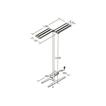 Brumberg LED-Stehleuchte      77432174ST 