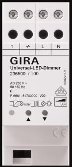 GIRA 236500 S3000 Uni-LED-Dimmer REG 