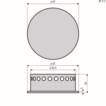 EVN Alu Anbau-Anschlussverteiler   AEVVT 