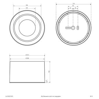 EVN LED Deckenanbau -rund -  ALG54251525 