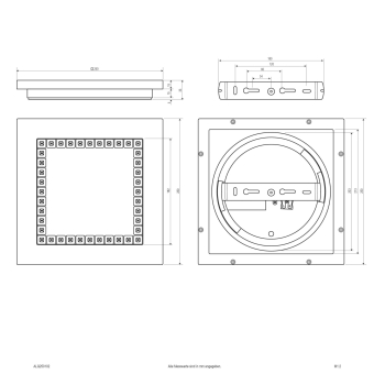 EVN LED Anbaupanel weiss       ALQ250102 