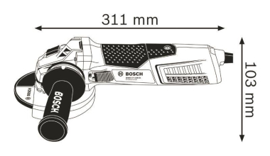 Bosch GWS 19-125 CIE          060179P002 