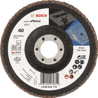 Bosch Fächerschleifscheibe    2608606716 