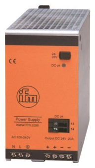 IFM Schaltnetzteil 24VDC 480W     DN4014 