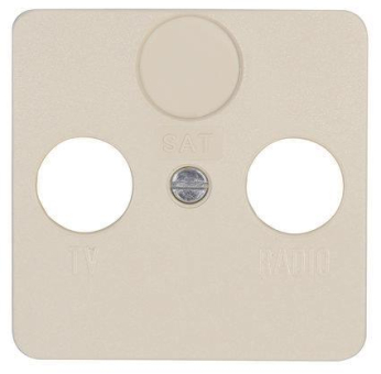 Kopp Abdeckung f.Ant.steckd.2f 348101188 