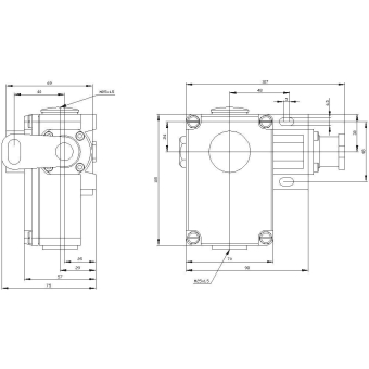 SIEM SIRIUS-Seilzugschalter+Hebel, 