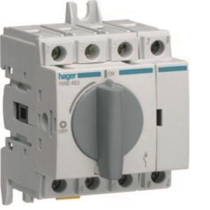 Hager Lasttrennschalter 4polig    HAB403 
