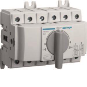 Hager Lastumschalter 3polig 80A   HIM308 