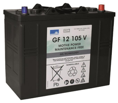 Exide Blei-Akku GF 12 105 EXIDE-GF12105V 