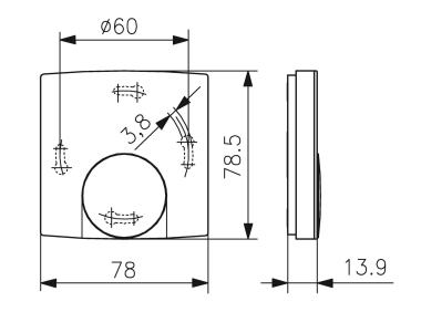 ALRE-IT Temperaturfühler   FTRFB-280.119 