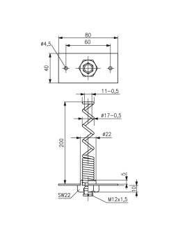 ALRE-IT Schutzwendel Kapillar-    SW-200 