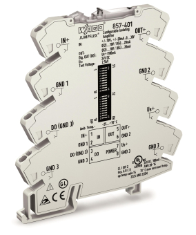 WAGO 857-401 Trennverstärker,Strom-und 