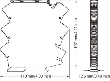 WAGO 2857-401 Trennverstärker,bipolares 