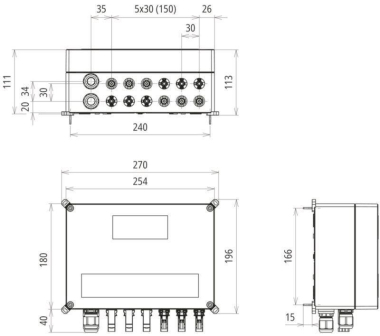 Dehn 900931  DCU 2 YPV 1100 3M 1S MC4 FM 