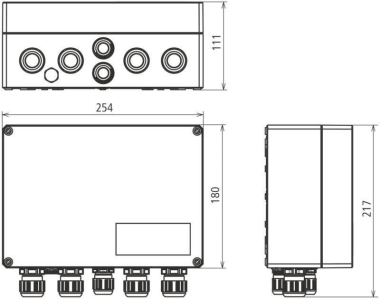 Dehn PV Überspannungsbox 2 String 