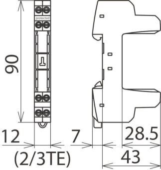 DEHN Basisteil für                920300 