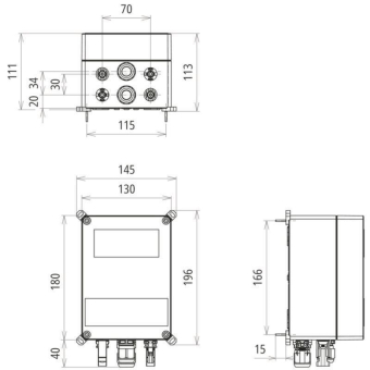 Dehn 900985 DCU 2 YPV 1+2 1200 1M 1S MC4 
