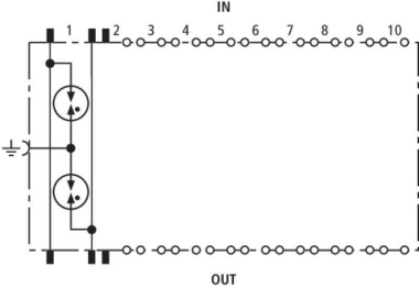 DEHN Üs-Schutzblock               907214 