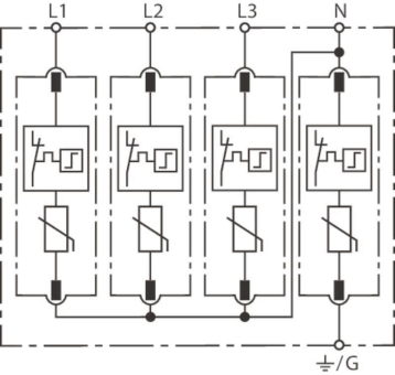Dehn 908341 DG MU 3PY DG MU 3PY 480 4W+G 