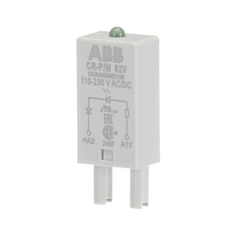 ABB Steckmodul LED grün       CR-P/M 92V 