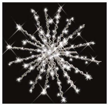 S&H LED Snow Ball white Ø40 2kg    59860 