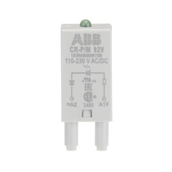 ABB Steckmodul LED grün       CR-P/M 92V 
