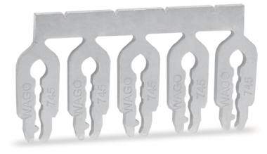 WAGO 745-584 Brücker,4-fach,blank, 