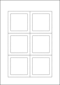 GIRA 141100 Beschriftungsbögen E2 Typ 1 