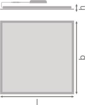 Ledvance PL PRINT SKY 625 V 26W SET4 