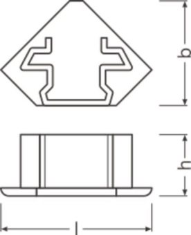 LEDV LS AY-PM03/EC 50x2-Profil- 