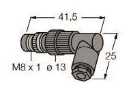 TURCK M8 x 1 / D 8 mm          HS 5231-0 