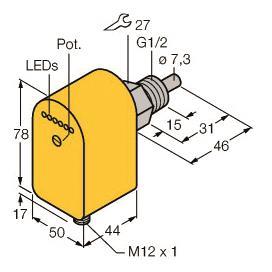TURCK FCS-        FCS-G1/2A4P-AP8X-H1141 