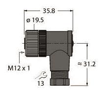 TURCK Selbstkonfektionierbarer   B8241-0 