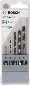 Bosch HSS PointTeQ 5tlg Set   2607002824 