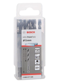 Bosch 10 Hex 5x52x91        HSS PointTeQ 