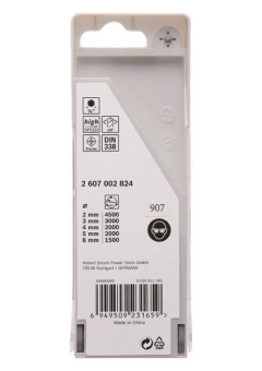 Bosch HSS PointTeQ 5tlg Set   2607002824 