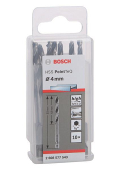 Bosch 10 Hex 4x43x83        HSS PointTeQ 