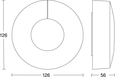 Steinel DUAL-R DALI2 AP WS        057428 