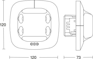 Steinel Präsenzmelder       DUAL US COM1 