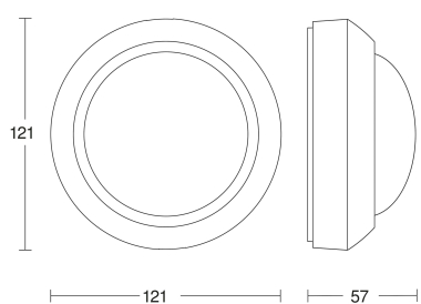 Steinel Bewegungsmelder      IS 360-3 WS 
