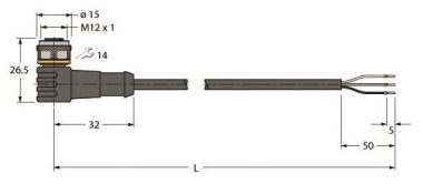 TURCK Aktuator-und           WKC4T-5/TXL 